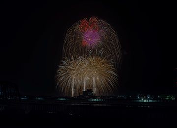 花火大会当日